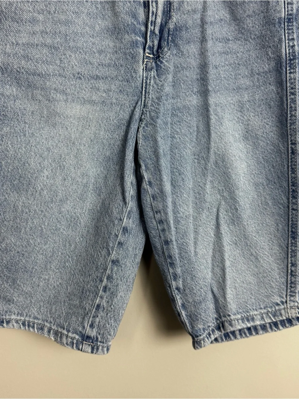 FOREVER 21 | High-Rise Light Blue Denim Baggy Bermuda Shorts Women’s Size 25 (0)